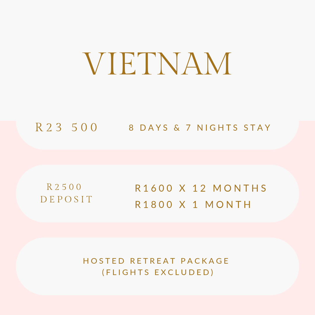 Vietnam: 22 to 29 April 2027 = R23 500