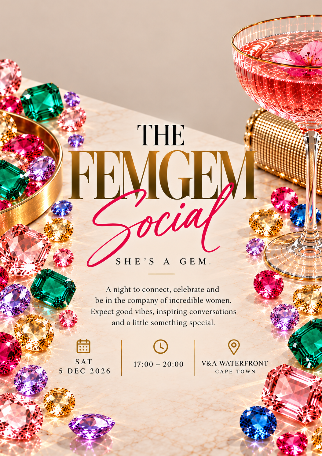 THE FEM GEM SOCIAL : SHE'S A GEM