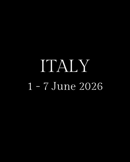 Italy by Rail Retreat: 1 to 7 June 2026 = R28 500
