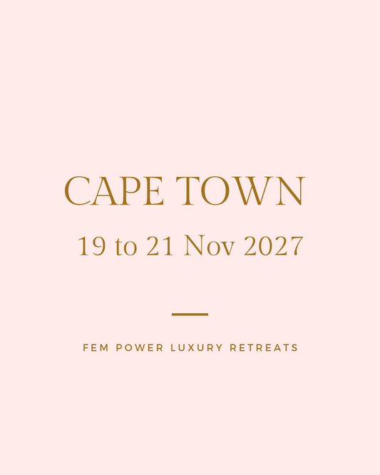 Cape Town: Visionary in Bloom Retreat - 19 to 21 Nov 2027 = R 4 500