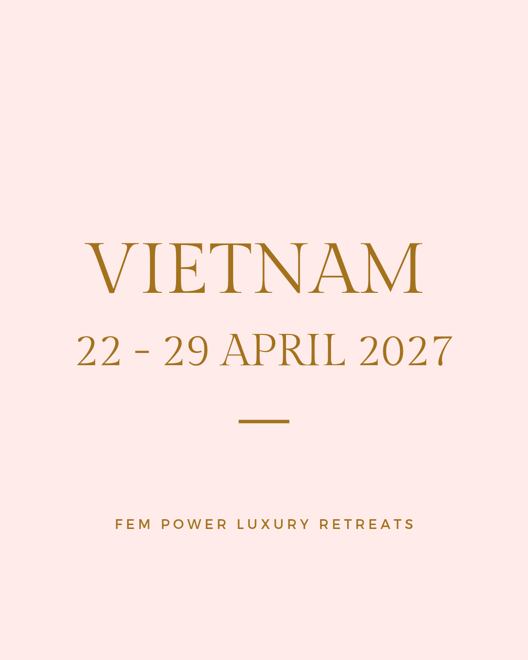 Vietnam: 22 to 29 April 2027 = R23 500