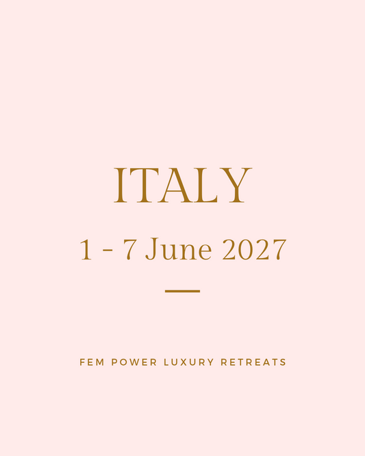 Italy by Rail Retreat: 1 to 7 June 2027 = R29 000