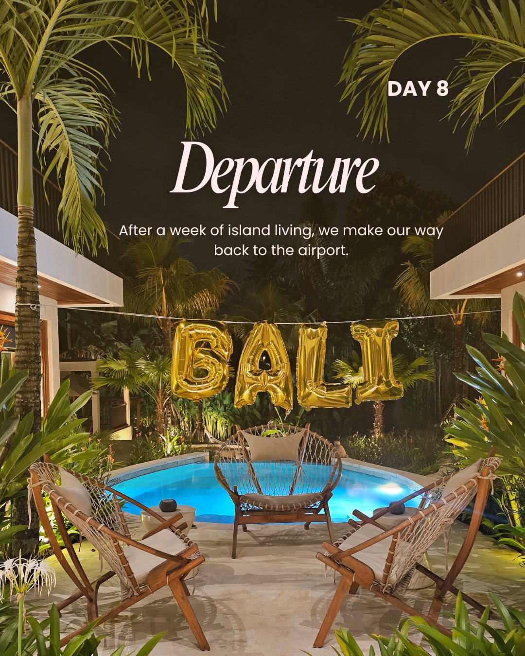 Bali: 25 June to 2 July 2027 = R25 500