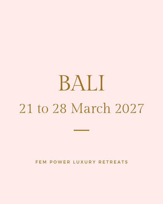 Bali: 21 to 28 March 2027 = R23 500 (Solo)