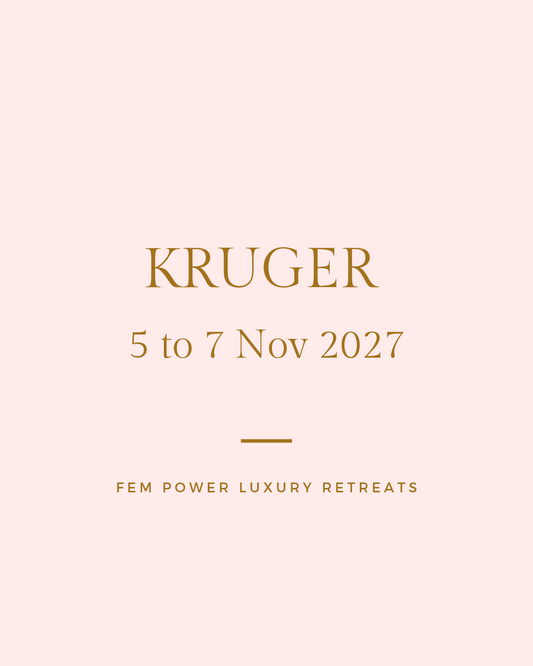 Kruger (Jhb): The Safari Girls Retreat - 5 to 7 Nov 2025= R6 000